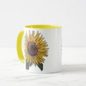 Sonnenblumen Tasse (Vorderseite Links)