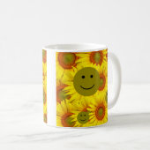 Sonnenblumen Tasse (VorderseiteRechts)