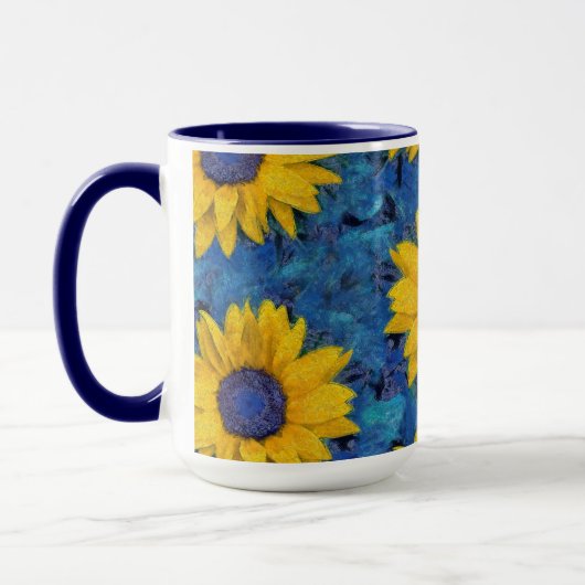 Sonnenblumen Tasse (Links)