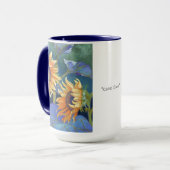 Sonnenblumen Tasse (Vorderseite Links)
