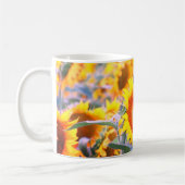 Sonnenblumen Tasse Foto Tasse (Links)