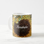 Sonnenblumen-Tasse Kaffeetasse (Vorderseite Links)