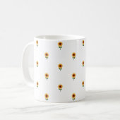 Sonnenblumen-Tasse  Kaffeetasse (Vorderseite Links)