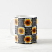Sonnenblumen-Tasse Kaffeetasse (Vorderseite Links)