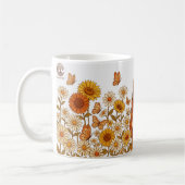 Sonnenblumen-Tasse Kaffeetasse (Links)