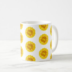 Sonnenblumen-Tasse Kaffeetasse