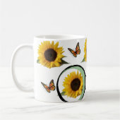 Sonnenblumen-Tasse Kaffeetasse (Links)