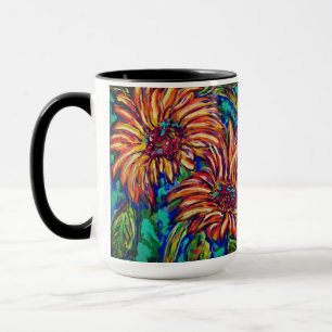 Sonnenblumen-Tasse mit Blumenmotiv Tasse