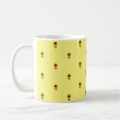 Sonnenblumen-Tasse Sonnengelb Kaffeetasse (Links)