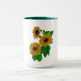 Sonnenblumen-Tasse Tasse