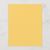 Sonnenblumen Thema Baby Name Dusche Spiel (Rückseite)