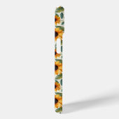 Sonnenblumen-Theme iPhone 15 Hülle (Rückseite / Rechts)