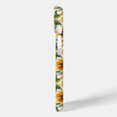 Sonnenblumen-Theme iPhone 15 Hülle (Rückseite / Links)