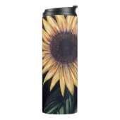 Sonnenblumen Thermosbecher (Nach links gedreht)