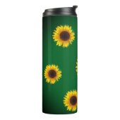 Sonnenblumen Thermosbecher (Nach links gedreht)