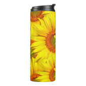 Sonnenblumen Thermosbecher (Nach links gedreht)