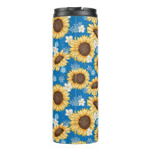 Sonnenblumen Thermosbecher (Rückseite)