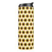 Sonnenblumen Thermosbecher (Nach links gedreht)