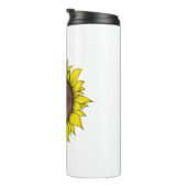 Sonnenblumen Thermosbecher (Nach rechts gedreht)