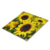 Sonnenblumen Tile Fliese (Seite)