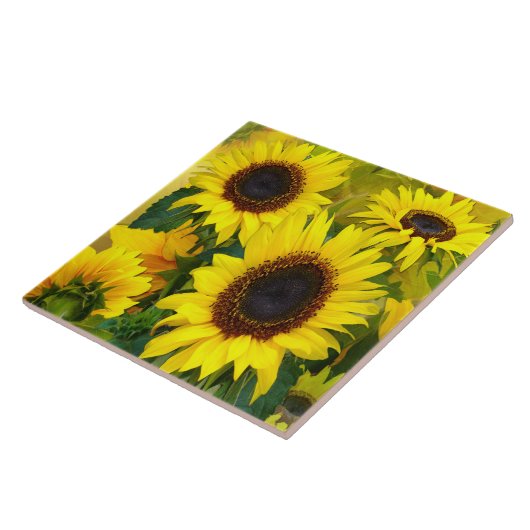 Sonnenblumen Tile Fliese (Seite)
