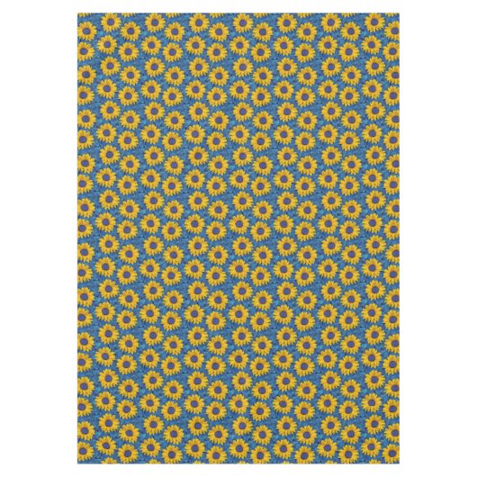 Sonnenblumen Tischdecke (Vorderseite)
