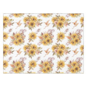 Sonnenblumen Tischdecke (Vorderseite (Horizontal))