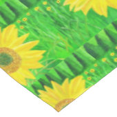 Sonnenblumen Tischdecke  (Schrägansicht)