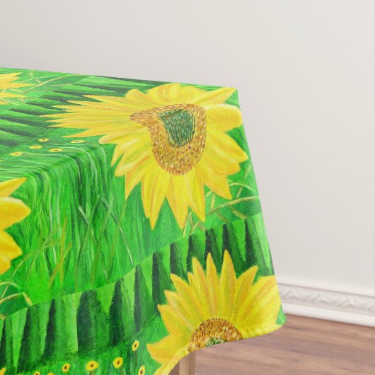 Sonnenblumen Tischdecke  (Beispiel)