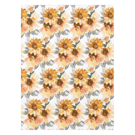 Sonnenblumen Tischdecke (Vorderseite)
