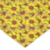 Sonnenblumen-Tischdecke Tischdecke (Schrägansicht)
