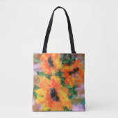 Sonnenblumen Tote Tasche (Vorderseite)