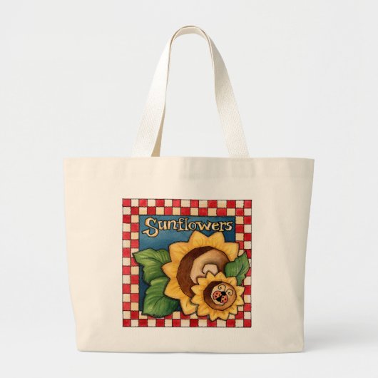 Sonnenblumen - Tote Tasche (Vorne)