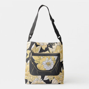 Sonnenblumen-Touch-Tasche AI-Kunst Tragetaschen Mit Langen Trägern