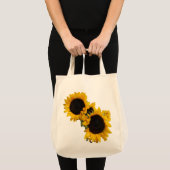 Sonnenblumen Tragetasche (Vorderseite (Produkt))