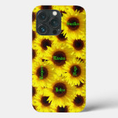 Sonnenblumen-Trends - Selten dort Case-Mate iPhone Hülle (Rückseite)