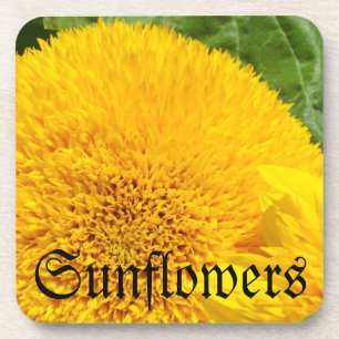 Sonnenblumen trinken Untersetzer Set Feiertage Son