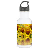 Sonnenblumen Trinkflasche (Vorderseite)