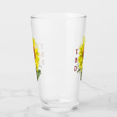 Sonnenblumen Trinkglas Glas (Links)