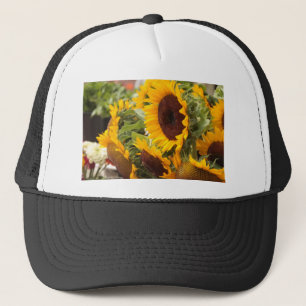Sonnenblumen Truckerkappe