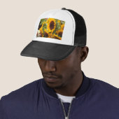 Sonnenblumen Truckerkappe (Beispiel)