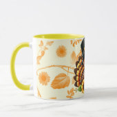 Sonnenblumen Truthahn Tasse (Links)