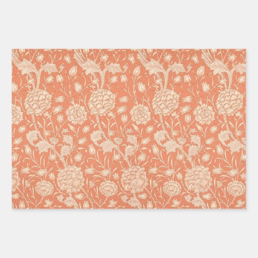 Sonnenblumen Tulips Borage William Morris Geschenkpapier Set (Vorderseite 2)