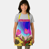 Sonnenblumen Tulips & Liebe Denken Sie an Sie Schürze (Insitu)