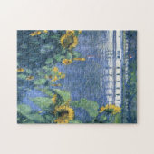 Sonnenblumen Ufer der Seine von Caillebotte Puzzle (Horizontal)