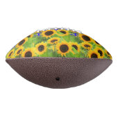 Sonnenblumen - ukrainische Flagge Friedensfreiheit Football (Gedreht 270)