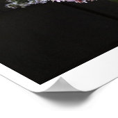 Sonnenblumen und Asters POSTER (Ecke)