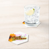 Sonnenblumen und Balloons auf der Weißen 16 . Gebu Untersetzer (Vor Ort)