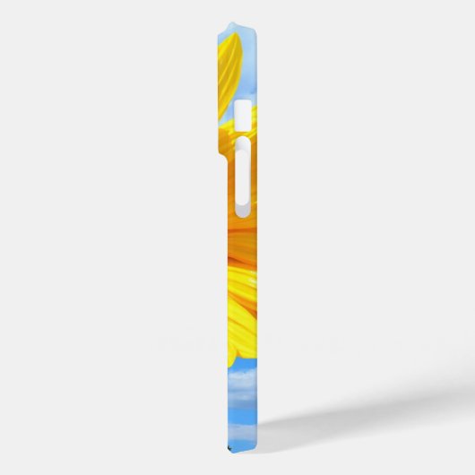 Sonnenblumen und Bienen auf Blue Sky iPhone Gesche Case-Mate iPhone Hülle (Rückseite / Links)