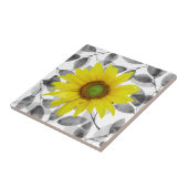 Sonnenblumen und Blätter Fliese (Seite)